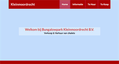 Desktop Screenshot of kleinmoordrecht.nl